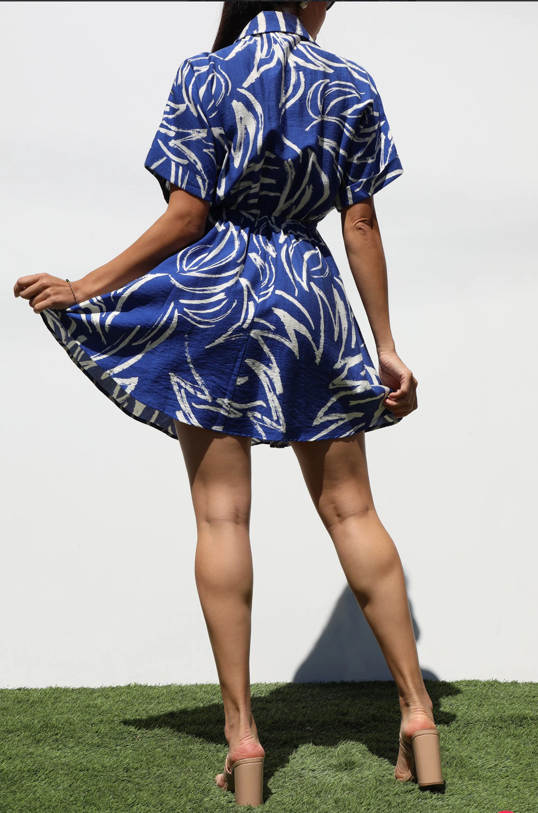 Woven MinI Dress