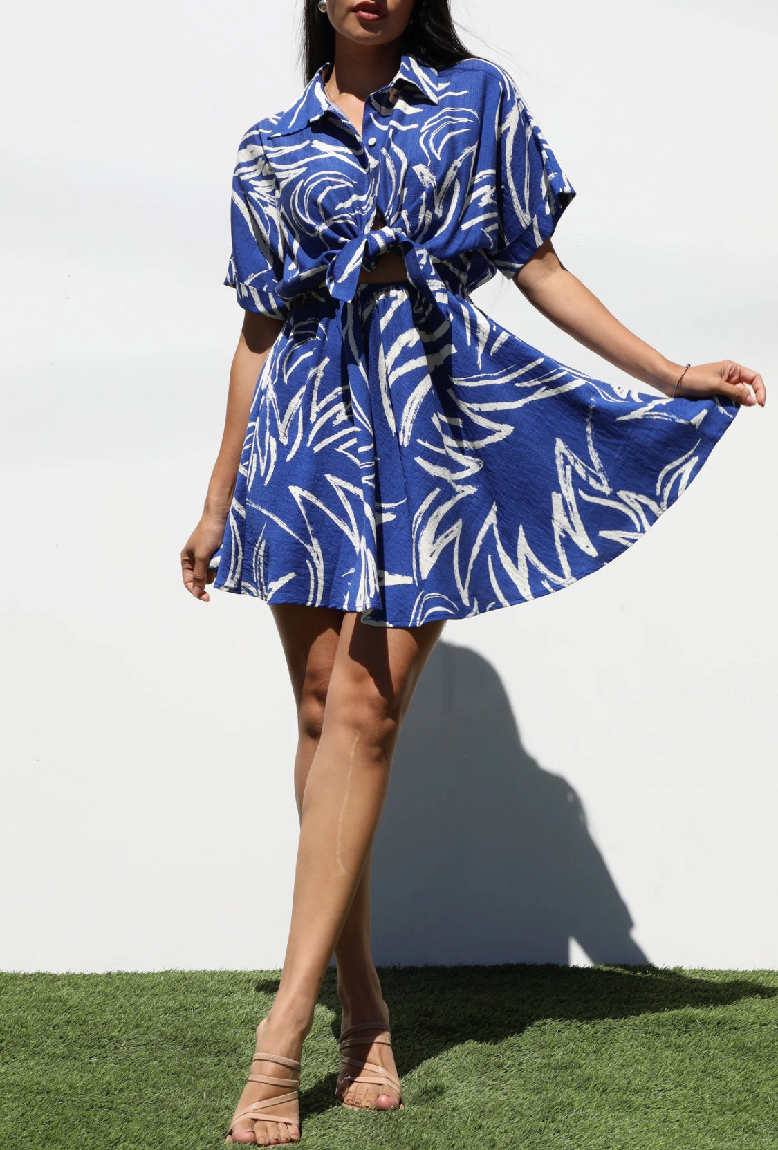 Woven MinI Dress