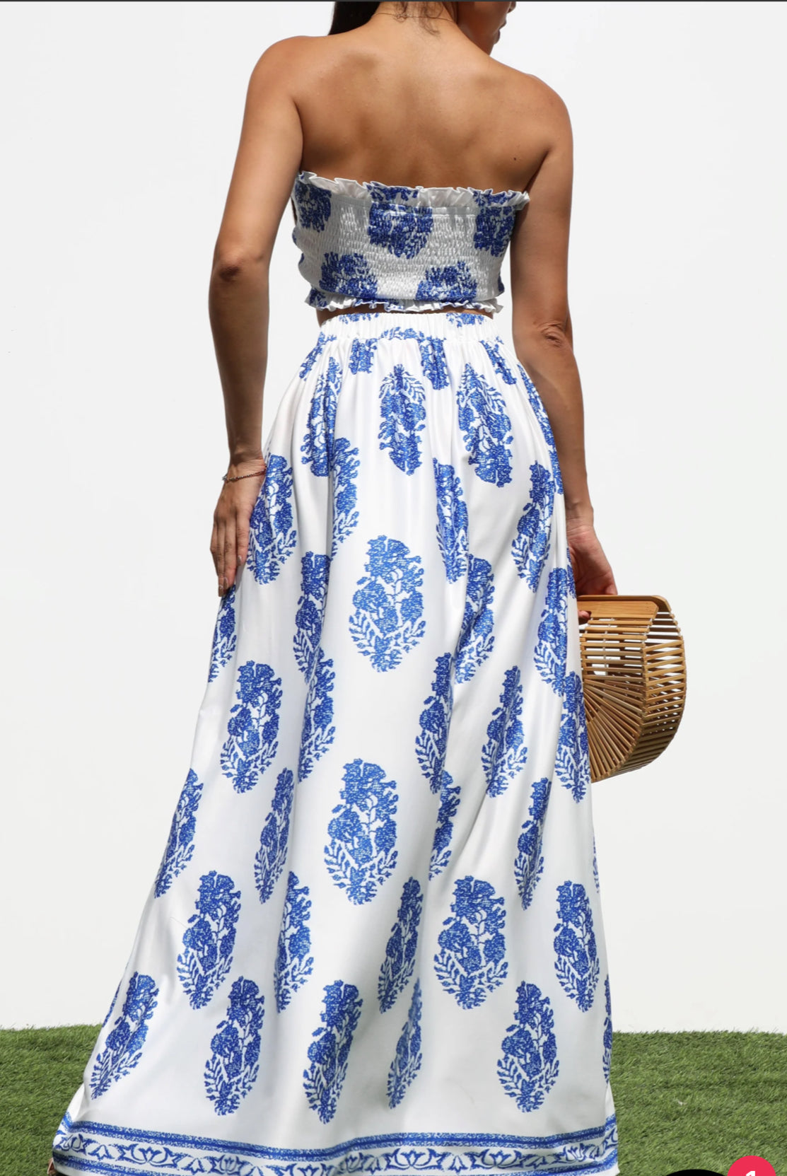 Smocked Top and Skirt