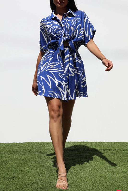 Woven MinI Dress